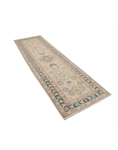 Tappeto Kazak Afghanistan beige giallo 85x287
