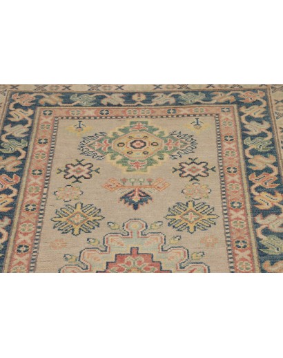 Tappeto Kazak Afghanistan beige giallo 85x287