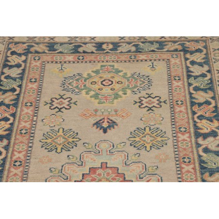 Tappeto Kazak Afghanistan beige giallo 85x287
