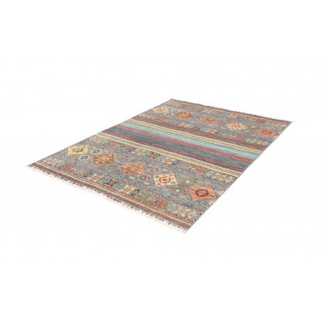 Tappeto Rubin Pakistan bianco marrone 152x203