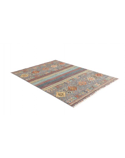Tappeto Rubin Pakistan bianco marrone 152x203