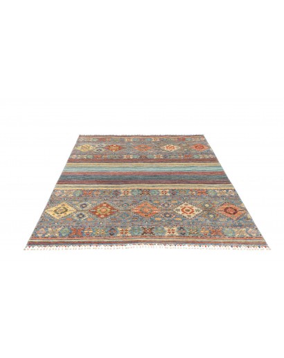 Tappeto Rubin Pakistan bianco marrone 152x203