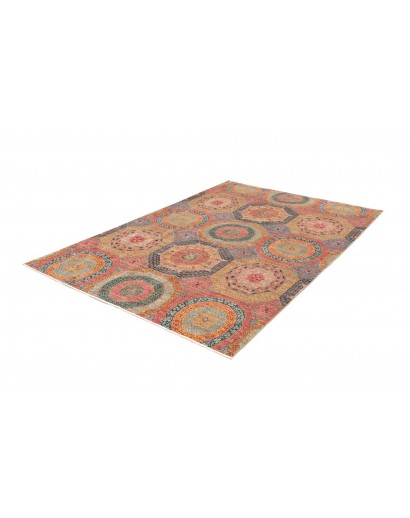 Tappeto Mamlouk Pakistan marrone grigio 170x248
