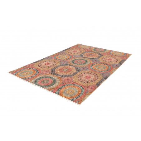 Tappeto Mamlouk Pakistan marrone grigio 170x248