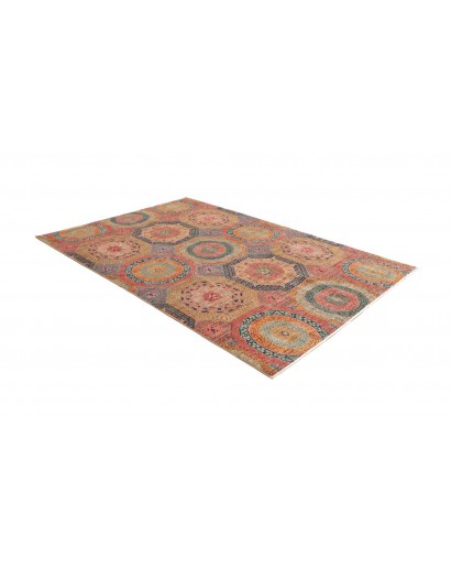Tappeto Mamlouk Pakistan marrone grigio 170x248