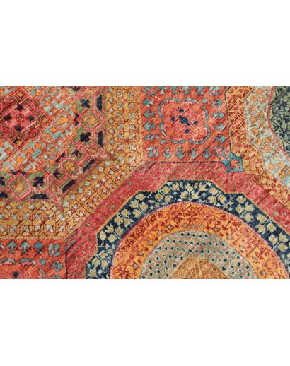 Tappeto Mamlouk Pakistan marrone grigio 170x248