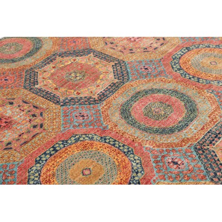 Tappeto Mamlouk Pakistan marrone grigio 170x248