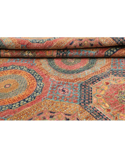 Tappeto Mamlouk Pakistan marrone grigio 170x248