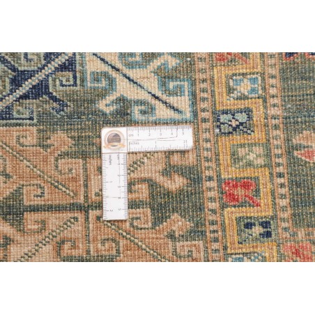 Tappeto Kazak Fine Pakistan marrone azzurro 167x235