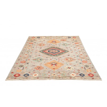 Tappeto Kazak Fine Pakistan beige grigio 150x203