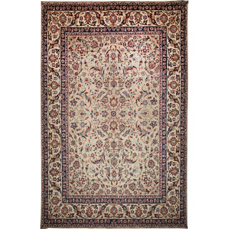 Tappeto Kashan Persia marrone grigio 308x480