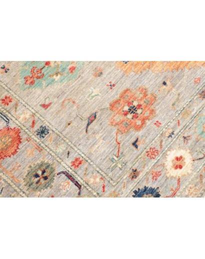 Tappeto Kazak Fine Pakistan beige grigio 150x203