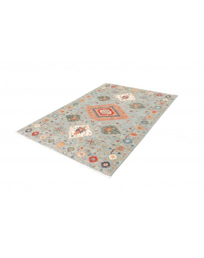 Tappeto Kazak Fine Pakistan beige marrone 145x200
