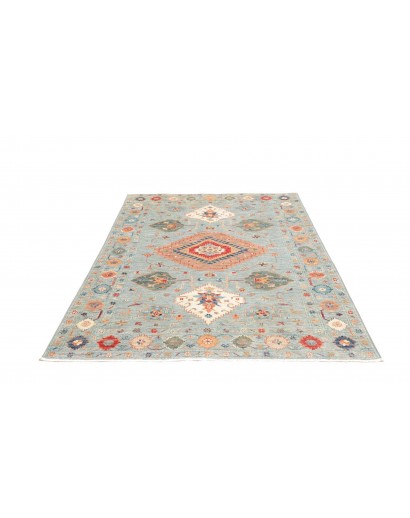 Tappeto Kazak Fine Pakistan beige marrone 145x200