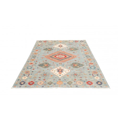Tappeto Kazak Fine Pakistan beige marrone 145x200