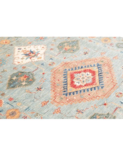 Tappeto Kazak Fine Pakistan beige marrone 145x200