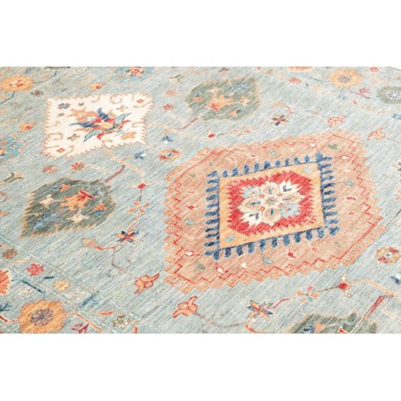 Tappeto Kazak Fine Pakistan beige marrone 145x200