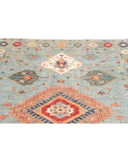 Tappeto Kazak Fine Pakistan beige marrone 145x200