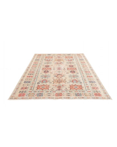 Tappeto Kazak Fine Pakistan bianco 171x245