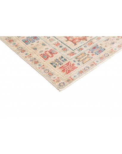 Tappeto Kazak Fine Pakistan bianco 171x245
