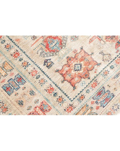 Tappeto Kazak Fine Pakistan bianco 171x245