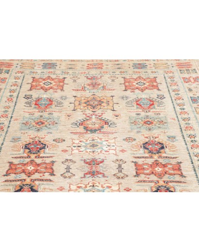Tappeto Kazak Fine Pakistan bianco 171x245