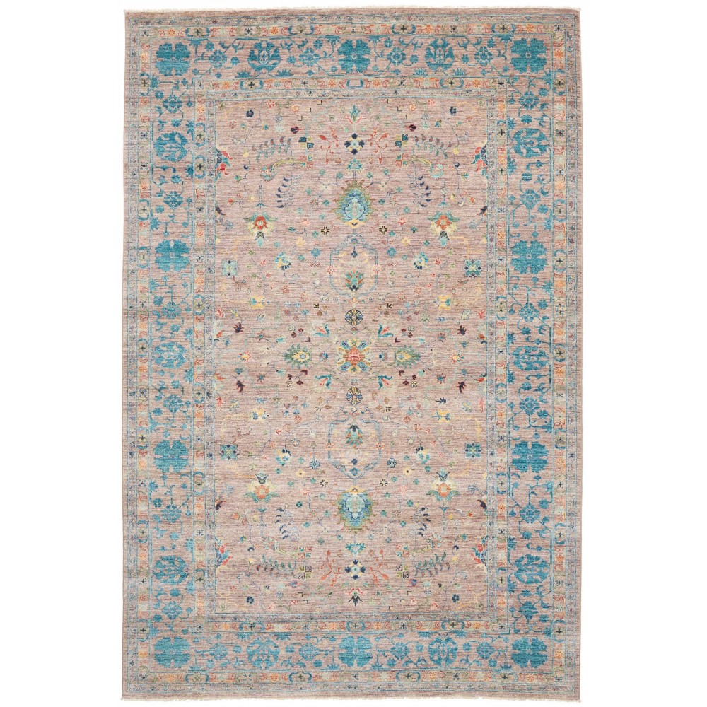 Tappeto Zigler Fine Pakistan azzurro 204x303