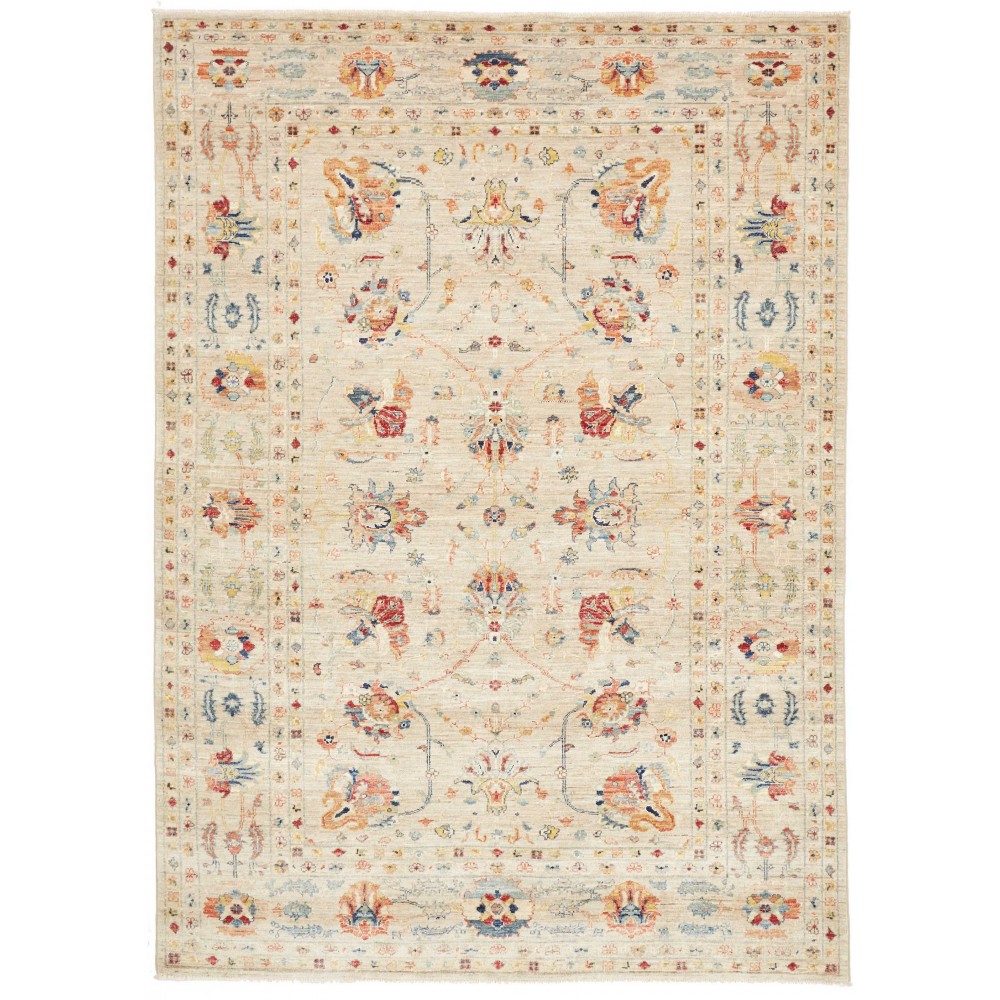 Tappeto Zigler Fine Pakistan giallo marrone 167x232