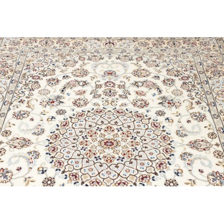 Tappeto Nain 9La Persia bianco beige 154x243