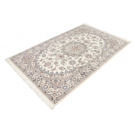 Tappeto Nain 9La Persia bianco grigio 130x206