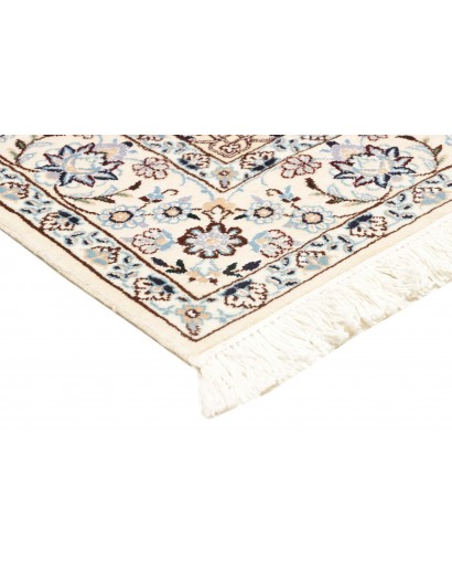 Tappeto Nain 9La Persia bianco grigio 130x206