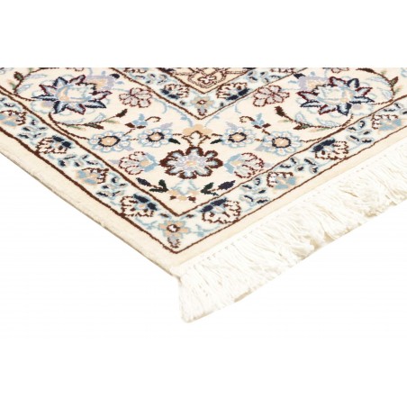 Tappeto Nain 9La Persia bianco grigio 130x206