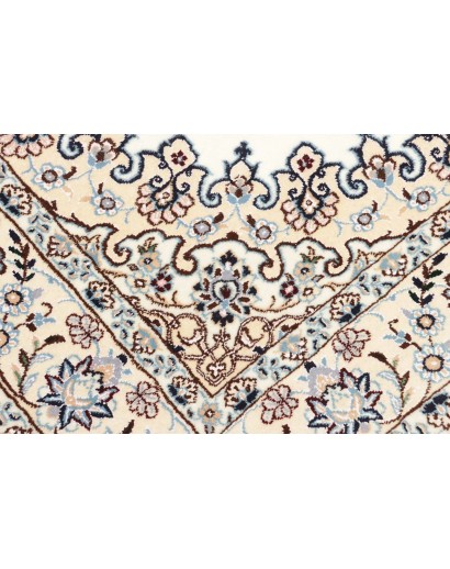 Tappeto Nain 9La Persia bianco grigio 130x206