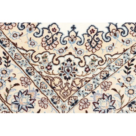 Tappeto Nain 9La Persia bianco grigio 130x206
