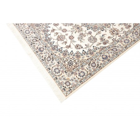 Tappeto Nain 9La Persia bianco grigio 130x206