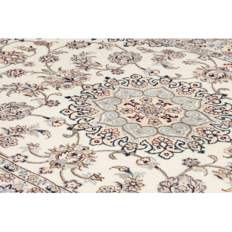 Tappeto Nain 9La Persia bianco grigio 130x206