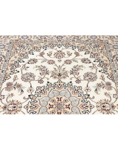 Tappeto Nain 9La Persia bianco grigio 130x206