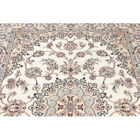 Tappeto Nain 9La Persia bianco grigio 130x206
