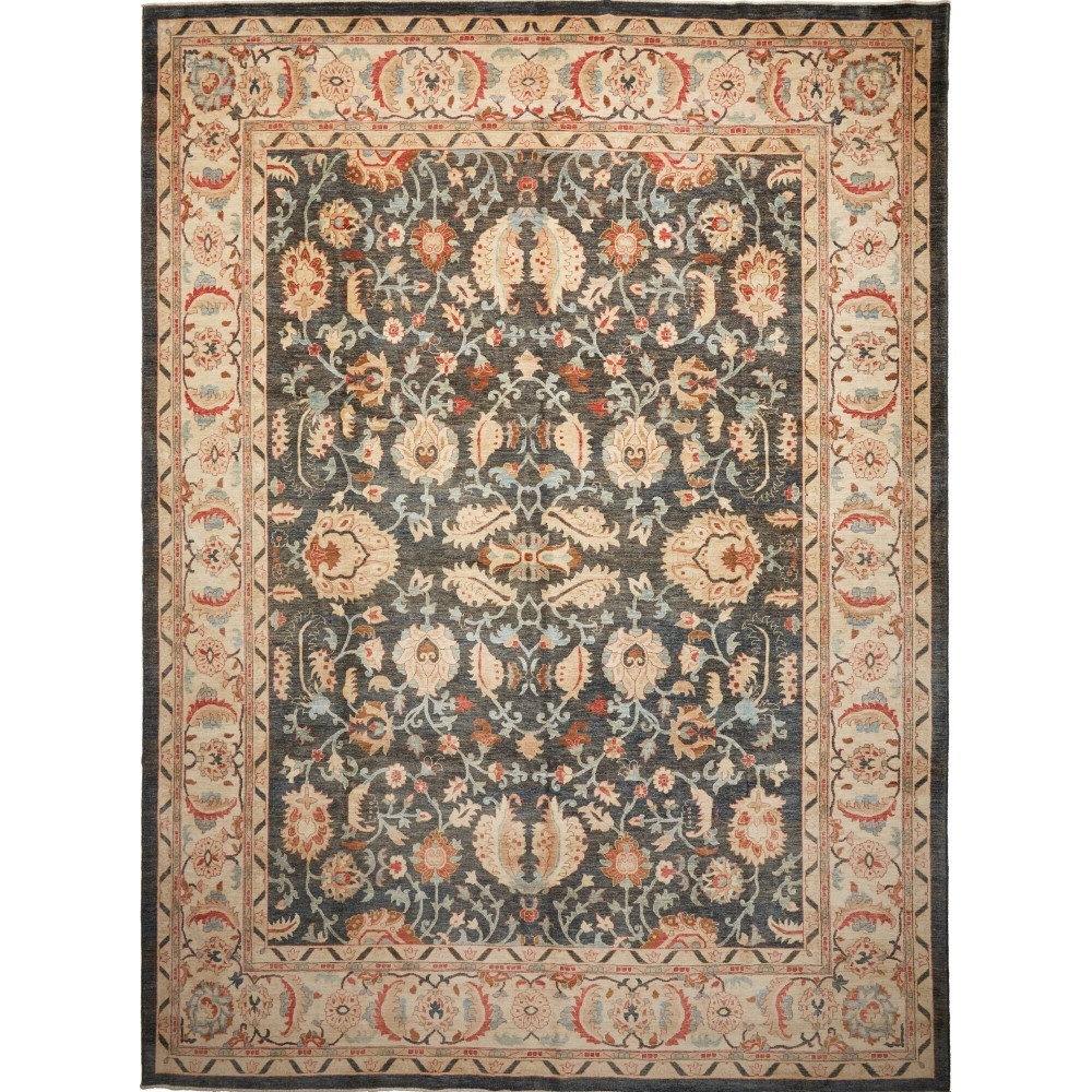Tappeto Zigler Fine Pakistan marrone bianco 314x422 Tappeto Zigler Fine Pakistan marrone bianco 314x422