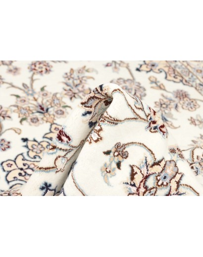 Tappeto Nain 9La Persia bianco grigio 130x206