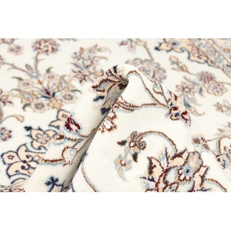 Tappeto Nain 9La Persia bianco grigio 130x206