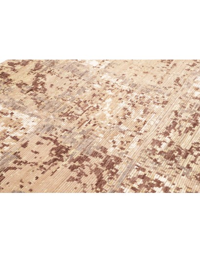Tappeto giallo marrone 196x205