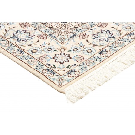 Tappeto Nain 9La Persia bianco blu 137x214