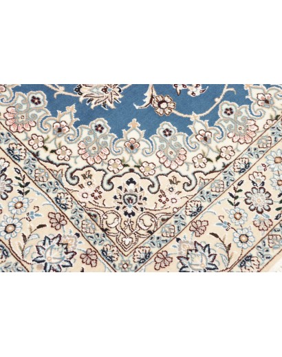 Tappeto Nain 9La Persia bianco blu 137x214
