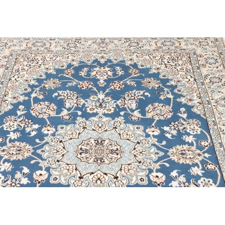 Tappeto Nain 9La Persia bianco blu 137x214