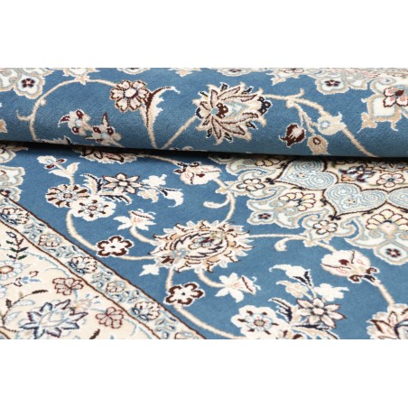 Tappeto Nain 9La Persia bianco blu 137x214