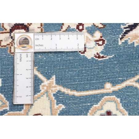 Tappeto Nain 9La Persia bianco blu 137x214