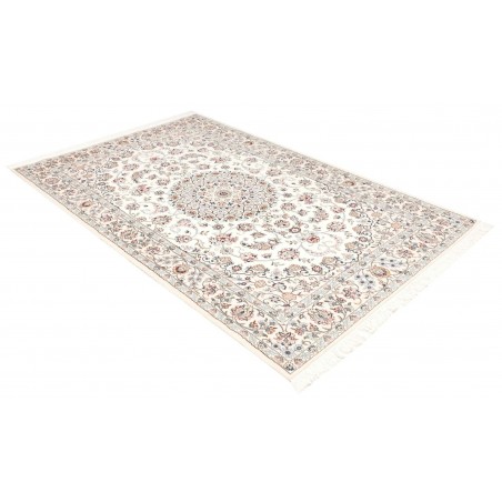 Tappeto Nain 9La Persia bianco marrone 150x242