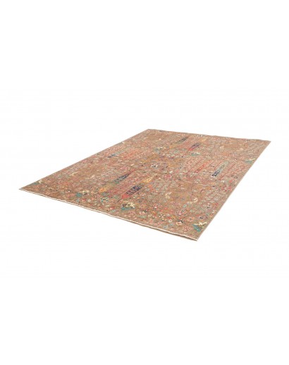 Tappeto Shahi Fine Pakistan marrone bianco 201x244