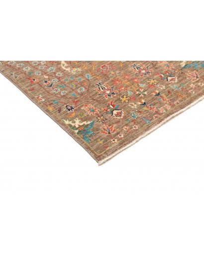 Tappeto Shahi Fine Pakistan marrone bianco 201x244